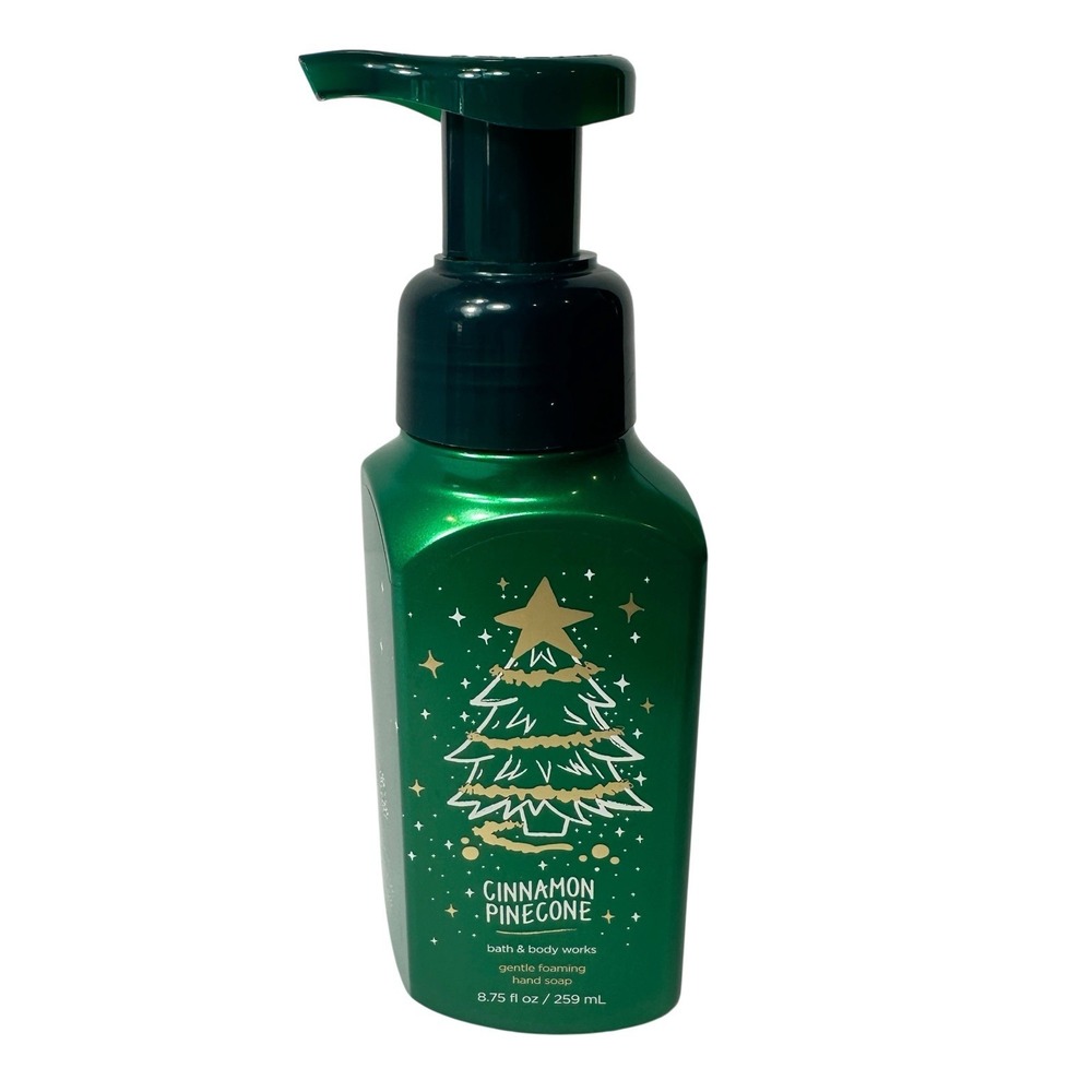 Bath & Body Works Cinnamon Pinecone Foaming Hand Soap 8.75 oz Christmas Retired